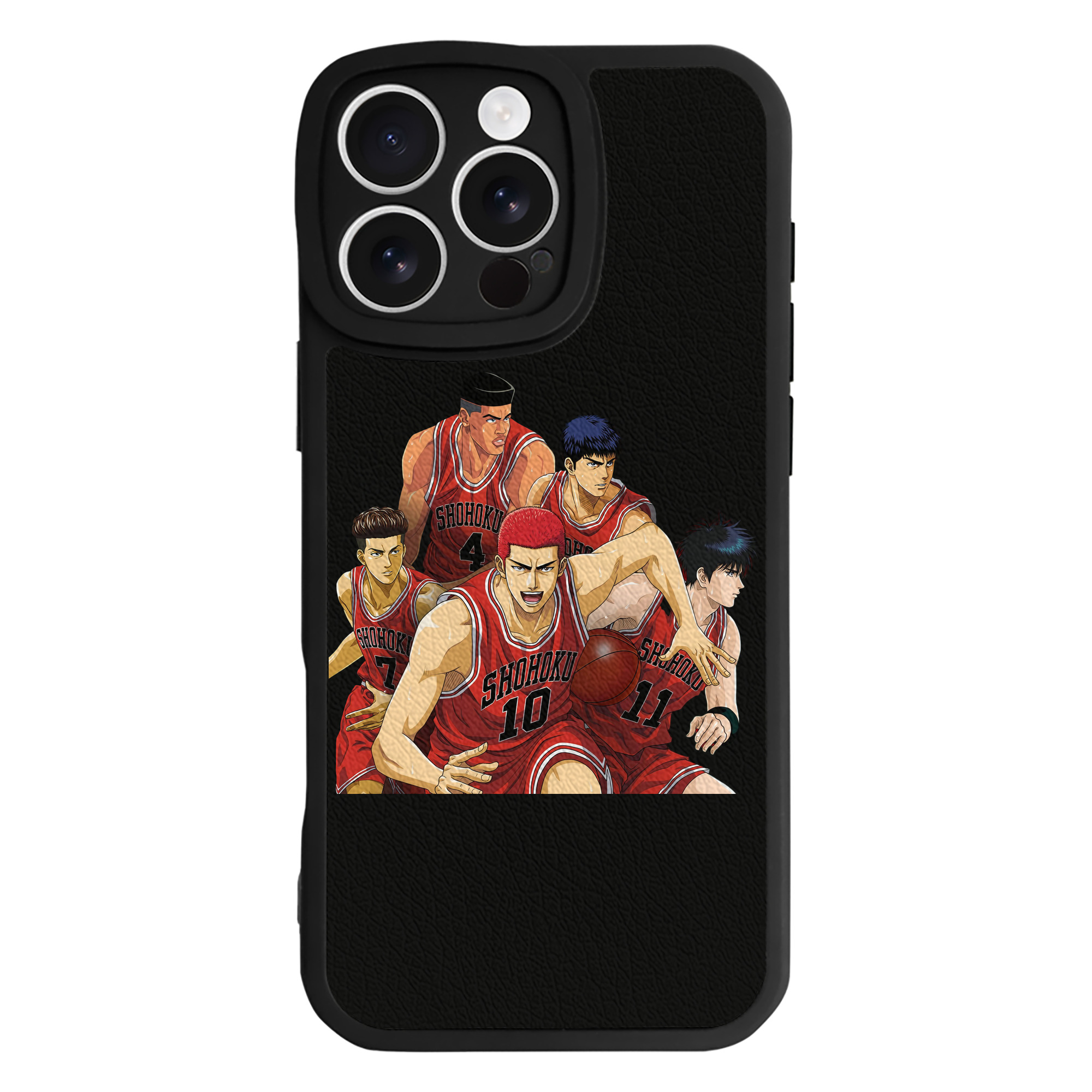 （画像用） SLAM DUNK／スラムダンク 【iPhone 16シリーズ対応】シリコンスマホケース（レザー調） 材質：シリコン